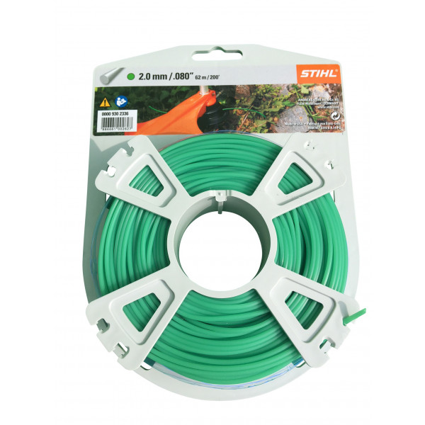 Fil rond Ø 2.0 mm x 60.0 m vert