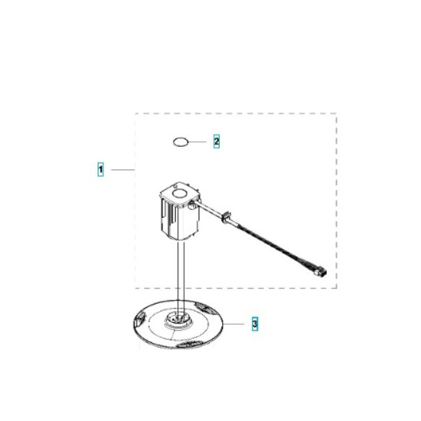 Moteur de lame  501843701 HUSQVARNA FLYMO GARDENA McCULLOCH