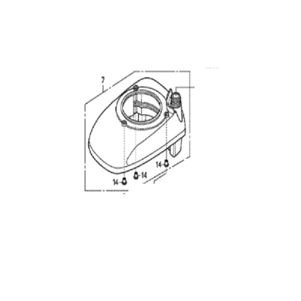 Réservoir tondeuse HONDA 19610Z0L000ZB