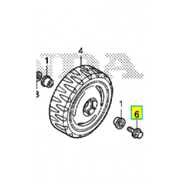 Boulon De Roue 90110-VA4-000 tondeuse HONDA