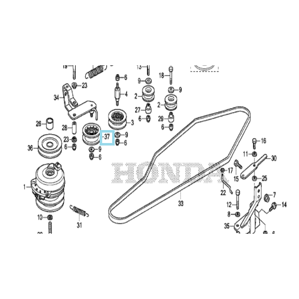 ROULEAU DE TENSION 22466VK1F01 HONDA