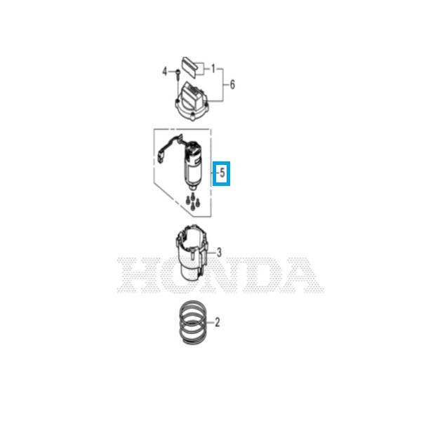 ENS. MOTEUR, TRAVAIL 80052Y0E003 HONDA