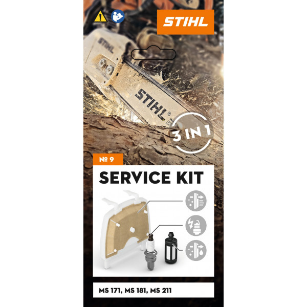 Kit entretien N°9 tronçonneuse MS 181 MS 211  STIHL