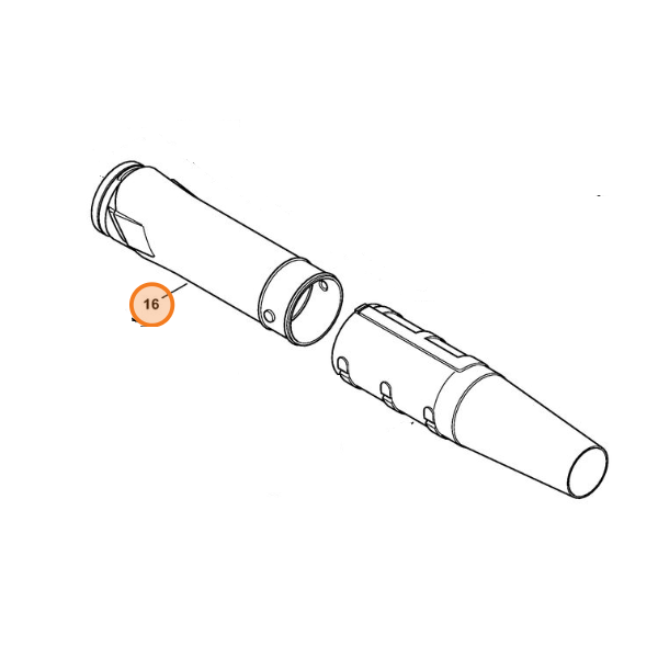 Tube de soufflage 45237015400 STIHL