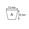 Courroie transmission A98 AYP ROPER CASTELGARDEN DOLMAR GILSON HONDA ISEKI STIGA