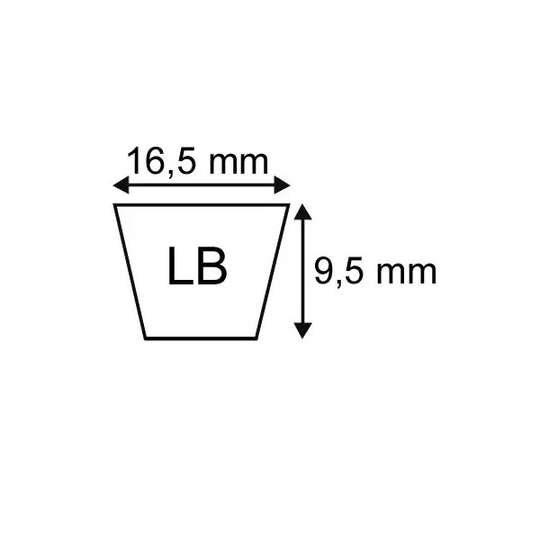 Courroie de lame HONDA MTD LB 73