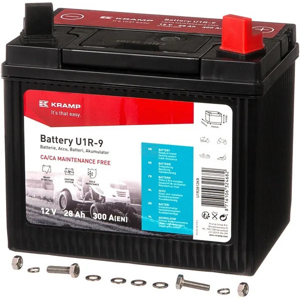 Batterie pour tondeuse autoportée U1R9MF + droite