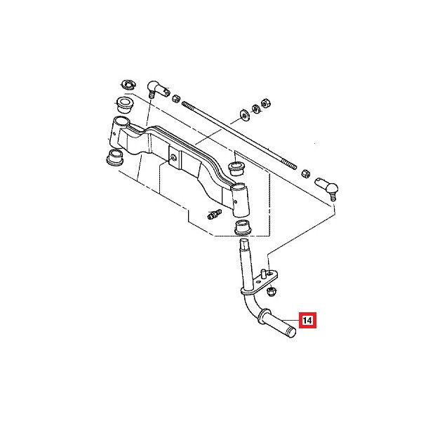 GENOUILLERE COMP. G. 80544VK1003 HONDA