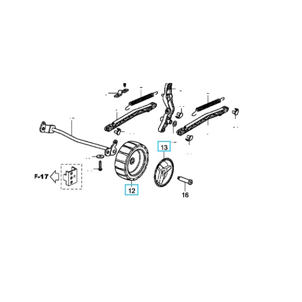 Roue avant 44711VP6003 HONDA