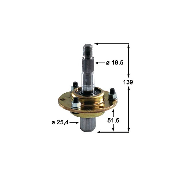 Palier de lame 36" tondeuse autoportée MTD