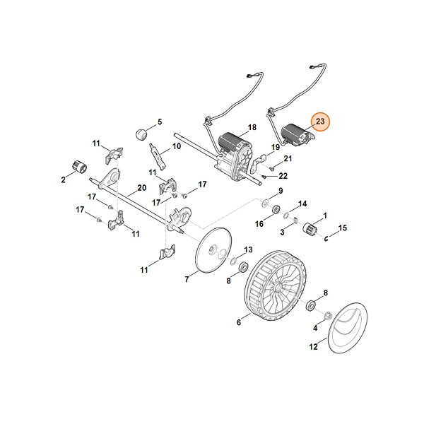 Kit de réparation moteur 63380071890 STIHL