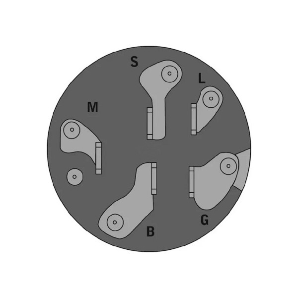 Contacteur à clé 3 positions à 5 bornes  HUSQVARNA