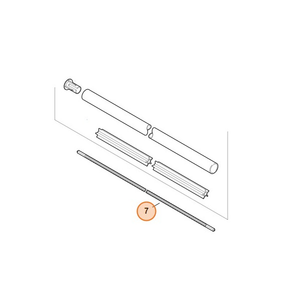 Arbre d'entraînement débroussailleuse STIHL 41307113210