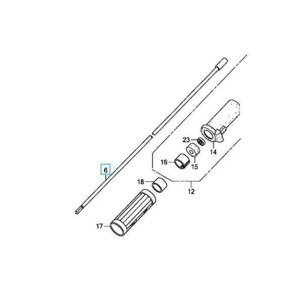 Arbre de transmission 41411VJ6P41 HONDA