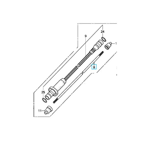 Arbre de transmission 41470VJ6P41 HONDA