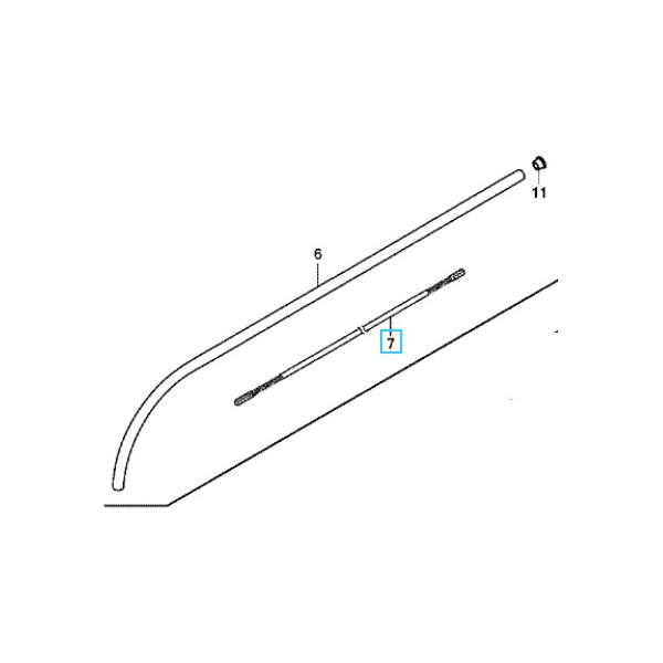 Arbre de transmission 41471VL6R11 HONDA