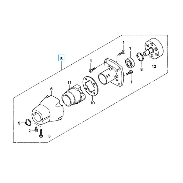 cloche embrayage 80078VJ5003 HONDA