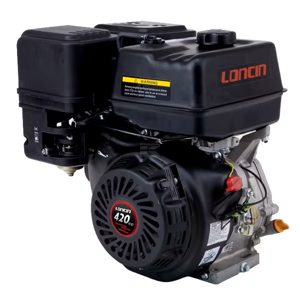 Moteur LONCIN G420FCD Horizontal, 12HP 1 cylindre 25.4X88