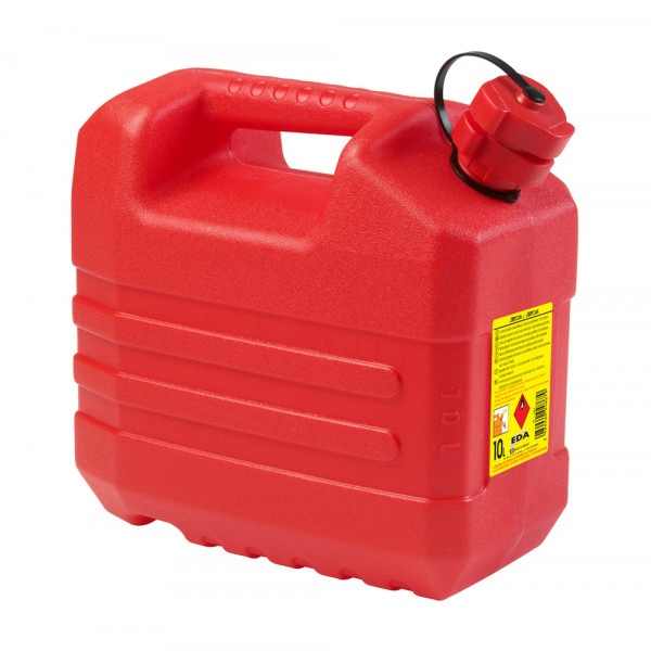 Jerrican Plastique Hydrocarbures 10 Litres EDA