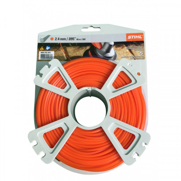 Fil nylon carré Ø 2.4 mm x 83.0 m STIHL