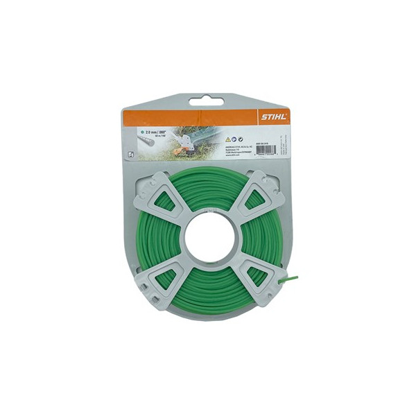 Fil nylon silencieux rond Ø 2.0 mm x 60 m STIHL