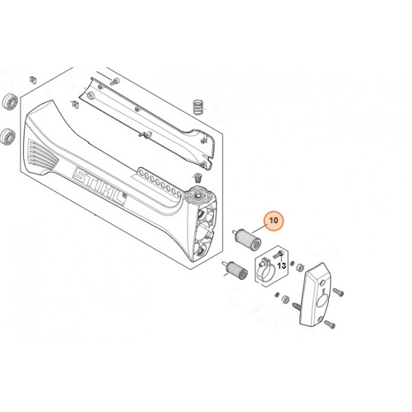 Ressort anti vibration 41477908301 FS411 STIHL